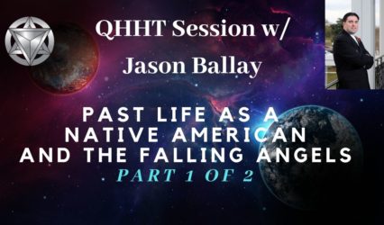 QHHT session about Past Life of a Native American and Angels among us.